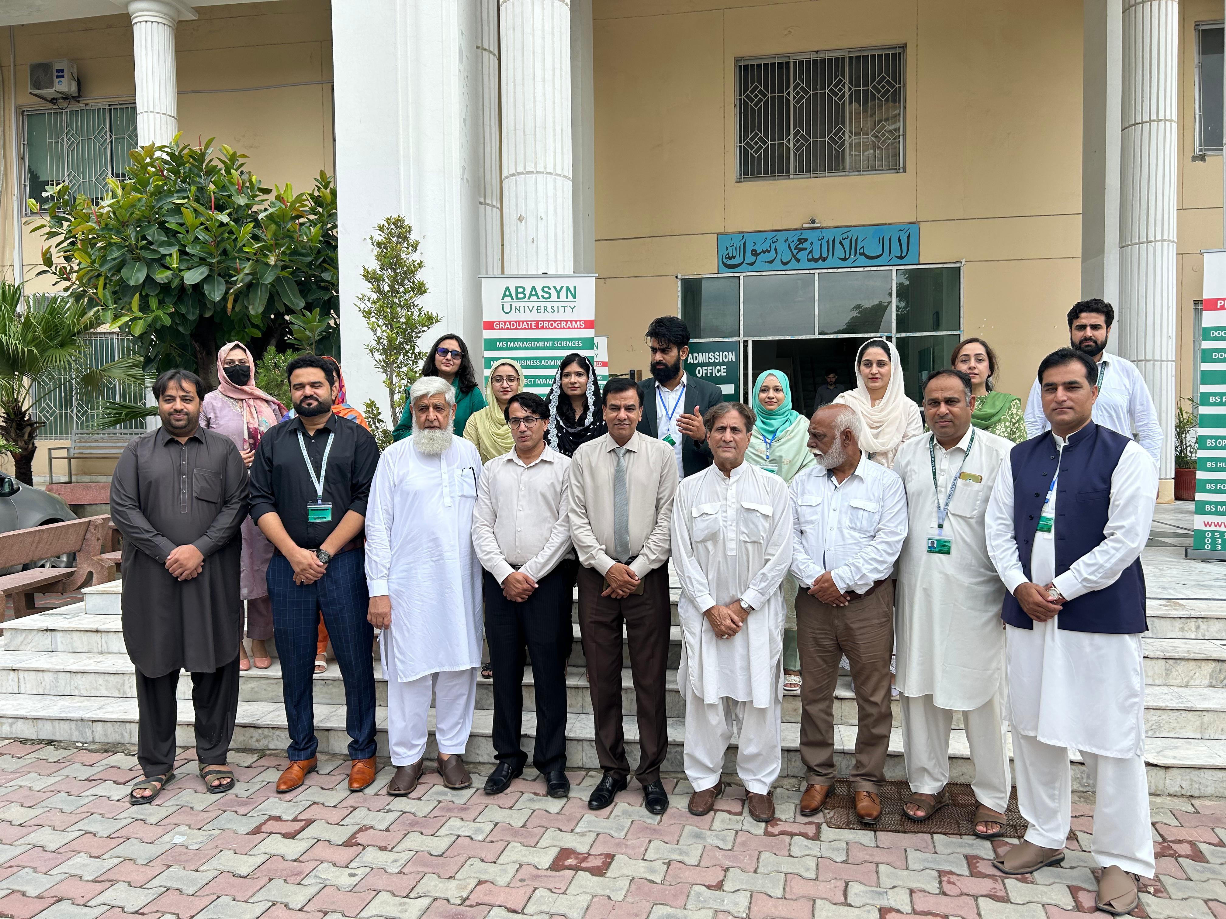 AHP Council Visits Abasyn University